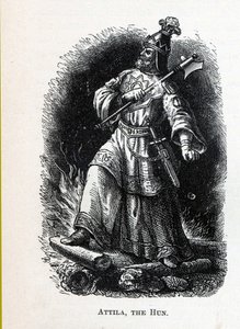 Attila de Hun, 1882 door Unbekannt
