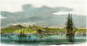 Auckland, Nieuw-Zeeland, c1880 door Unbekannt