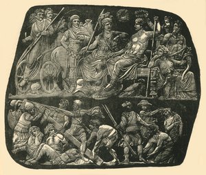 Augustus en Livia, 1890 door Unbekannt