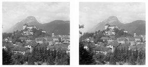 Oostenrijk: De stad Kufstein door Unbekannt