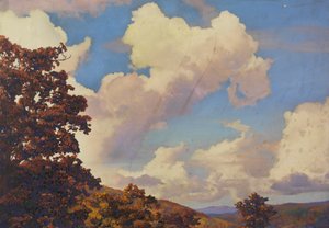 Herfst berglandschap, n.d. door Unbekannt