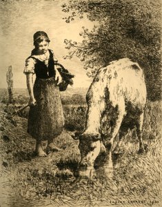 Aux Champs, 1903 door Unbekannt