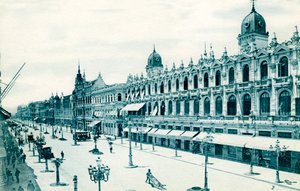 Avenida Central, Rio de Janeiro, Brazilië, ca. 1900s