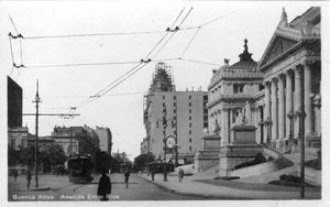 Avenida Entre Rios, Buenos Aires, Argentinië, ca. 1900s door Unbekannt