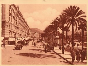 Avenue van Verdun, Nice, 1930 door Unbekannt