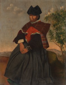 Aymara-vrouw, ca. 1890-1892 door Unbekannt
