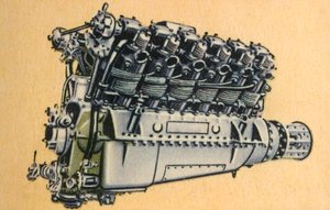 BMW VIIa vliegtuigmotor door Unbekannt