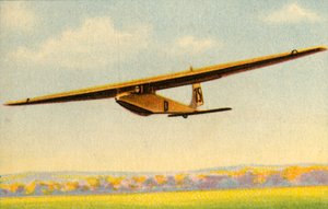 BSV Luftikus zweefvliegtuig, 1932 door Unbekannt