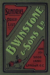 B. Winstone & Sons Ltd. advertentie door Unbekannt