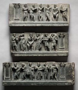 Bacchanaal reliëf, 1-100 door Unbekannt