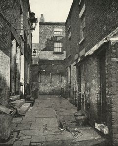 Back-to-Back huizen in het noorden van Engeland, 1938 door Unbekannt