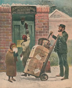 Terug naar School, 1895 door Unbekannt