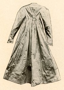Achteraanzicht van een vliegende Josie, gedragen in Pennsylvania, laat 18e eeuw, 1937