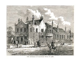 Bagnigge Wells, 1780 door Unbekannt