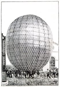 Ballon, 1888 door Unbekannt