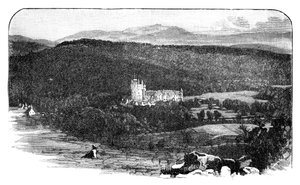 Balmoral Kasteel, Schotland door Unbekannt