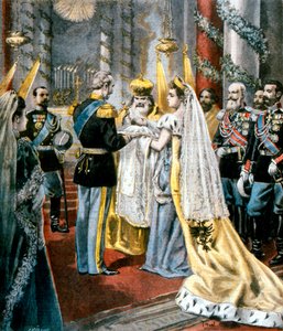 Doop van Groothertogin Tatiana, dochter van Nicolaas II van Rusland, 1897