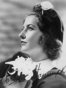 Barbara Stanwyck 1907-1990, Amerikaanse actrice, ca. 1930s door Unbekannt
