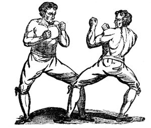 Bare-knuckle boksen door Unbekannt