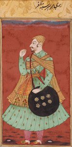 Bari Mir, zoon van Sayyid Muzaffar, ca. 1675 door Unbekannt