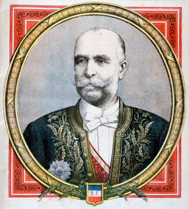 Baron de Courcel, de Franse ambassadeur in Londen, 1894 door Unbekannt