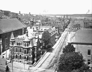 Barrington Street, Halifax, Nova Scotia, Canada, ca. 1900 door Unbekannt