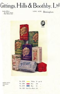 Advertentie van Barrows Stores Ltd., 1910
