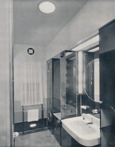 Badkamer voor een man, 1936 door Unbekannt