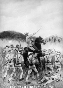 Slag bij Altagracia, 22 juni 1895, c1910 door Unbekannt