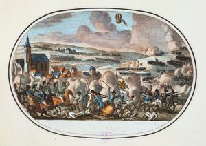 Slag bij Fleurus, 26 juni 1794 door Unbekannt