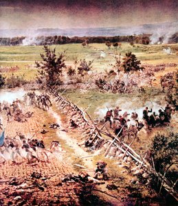Slag bij Gettysburg, Amerikaanse Burgeroorlog, 1-3 juli 1863 door Unbekannt