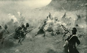 Slag bij Kandahar - De 92e moet de kanonnen nemen, 1901