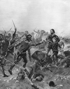 Slag bij Poitiers, Frankrijk, 1356