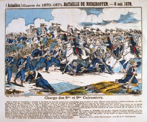 Slag bij Reichshoffen, Frans-Pruisische oorlog, 6 augustus 1870 door Unbekannt