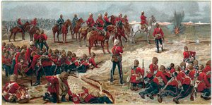 Slag bij Tel-el-Kebir, Egypte, 13 september 1882-1887 door Unbekannt