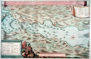 Slag bij Vigo Bay, Spanje, 12 oktober 1702