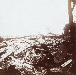 Slagveld, Roeselare, Vlaanderen, België, c1914-c1918 door Unbekannt