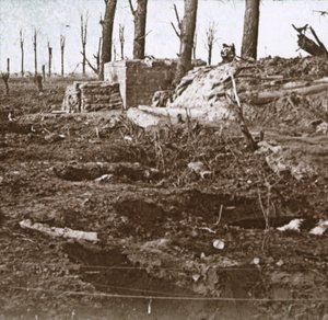 Slagveld, ca. 1914-1918