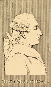 Beaumarchais, 1732-1799 door Unbekannt