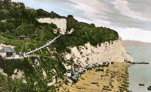 Beer Beach, Devon, begin 20e eeuw door Unbekannt
