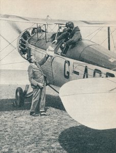 Voor de eerste vlucht over de Mount Everest, 1933 ca. 1937 door Unbekannt