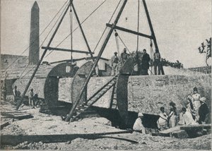 Begin van het raamwerk, 1877, 1910 door Unbekannt