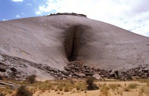Ben Amira monoliet in Adrar, Mauritanië