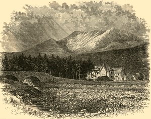 Ben Bay en Kinlochewe Hotel, 1898 door Unbekannt