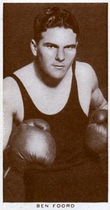 Ben Foord, Zuid-Afrikaanse bokser, 1938 door Unbekannt