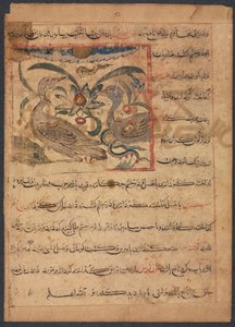 Voordelen van de delen van gieren...verso, late 1200s door Unbekannt