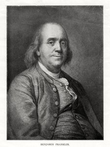 Benjamin Franklin, Amerikaanse staatsman, drukker en wetenschapper, 20e eeuw