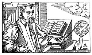 Bernard Abattia, 16e-eeuwse Franse astroloog, 1572 door Unbekannt