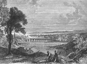 Berwick, ca. 1880 door Unbekannt