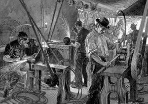 Fietsfabricage, Frankrijk, 1896